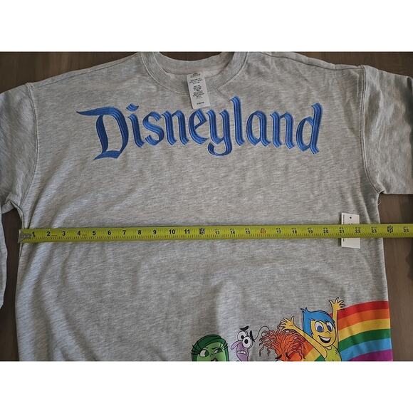 Disneyland Resort Pixar Inside Out 2 Pullover Sweatshirt LARGE New 2025 Anxiety - Picture 6 of 14